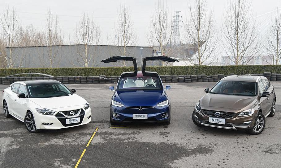 特斯拉,沃尔沃,宾利,日产,Model X