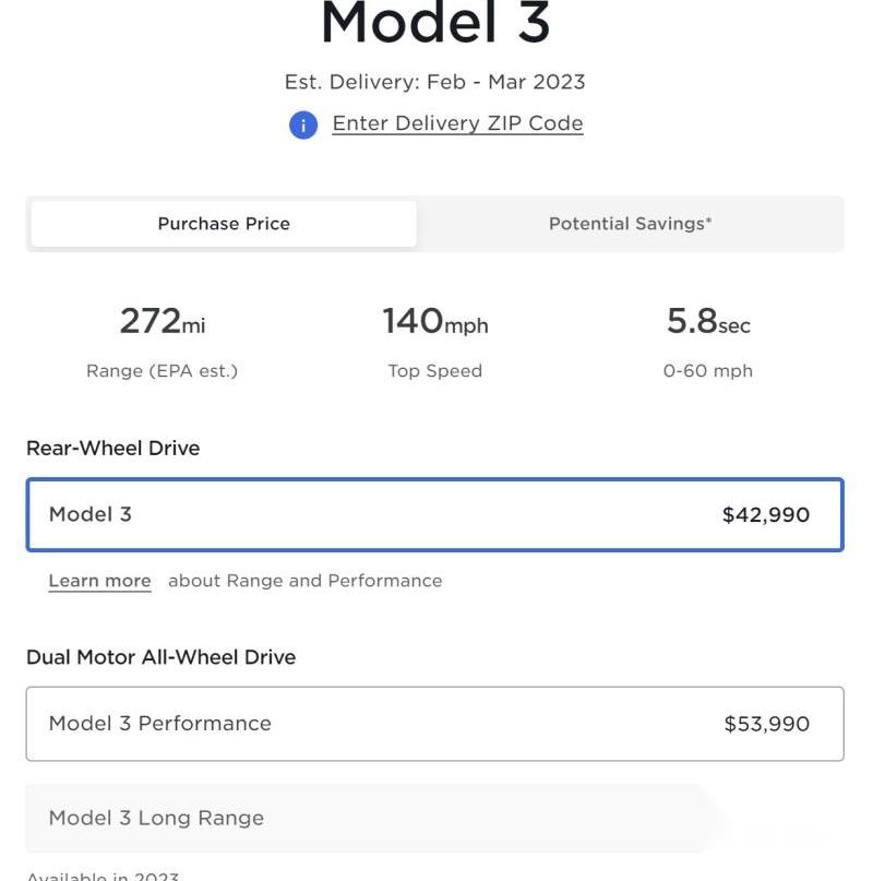 Model Y,特斯拉,Model 3