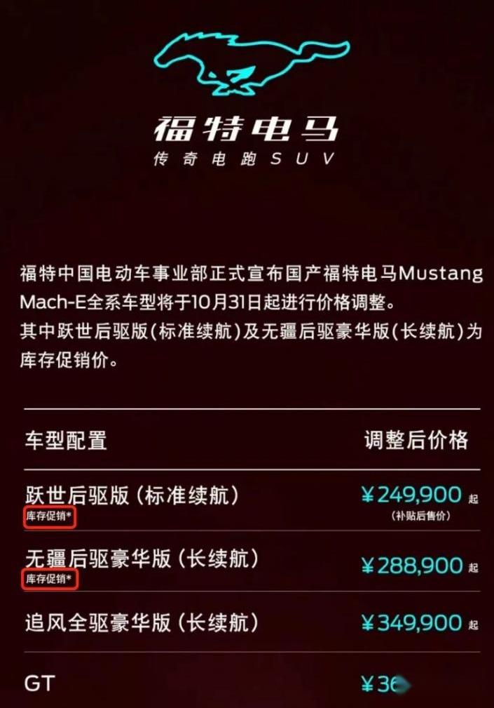 福特,福特电马,特斯拉,Mustang,Model Y