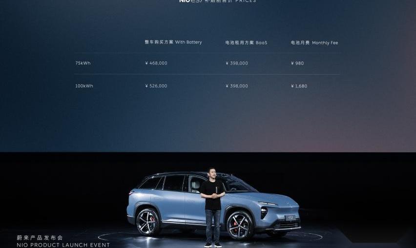 蔚来,蔚来ES7,宝马,理想L9,发现