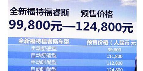 福睿斯,福特,长安