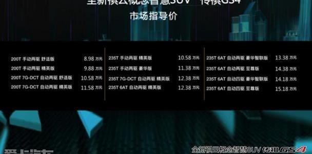 传祺GS4,广汽传祺,远程,发现