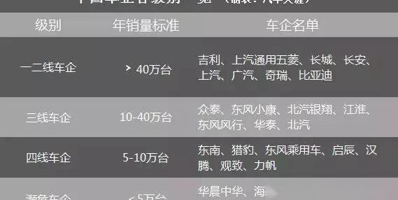 江淮,众泰,东风,海马,东南