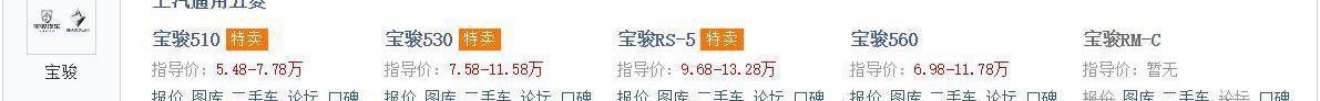 宝骏,宝骏510,哈弗,长安,哈弗H6