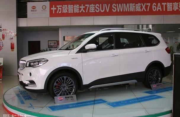 SWM斯威X7,特斯拉,现代