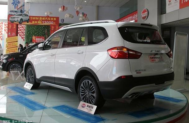 SWM斯威X7,特斯拉,现代