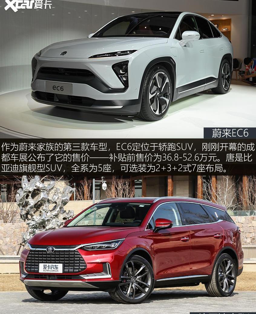 蔚来,比亚迪,蔚来EC6