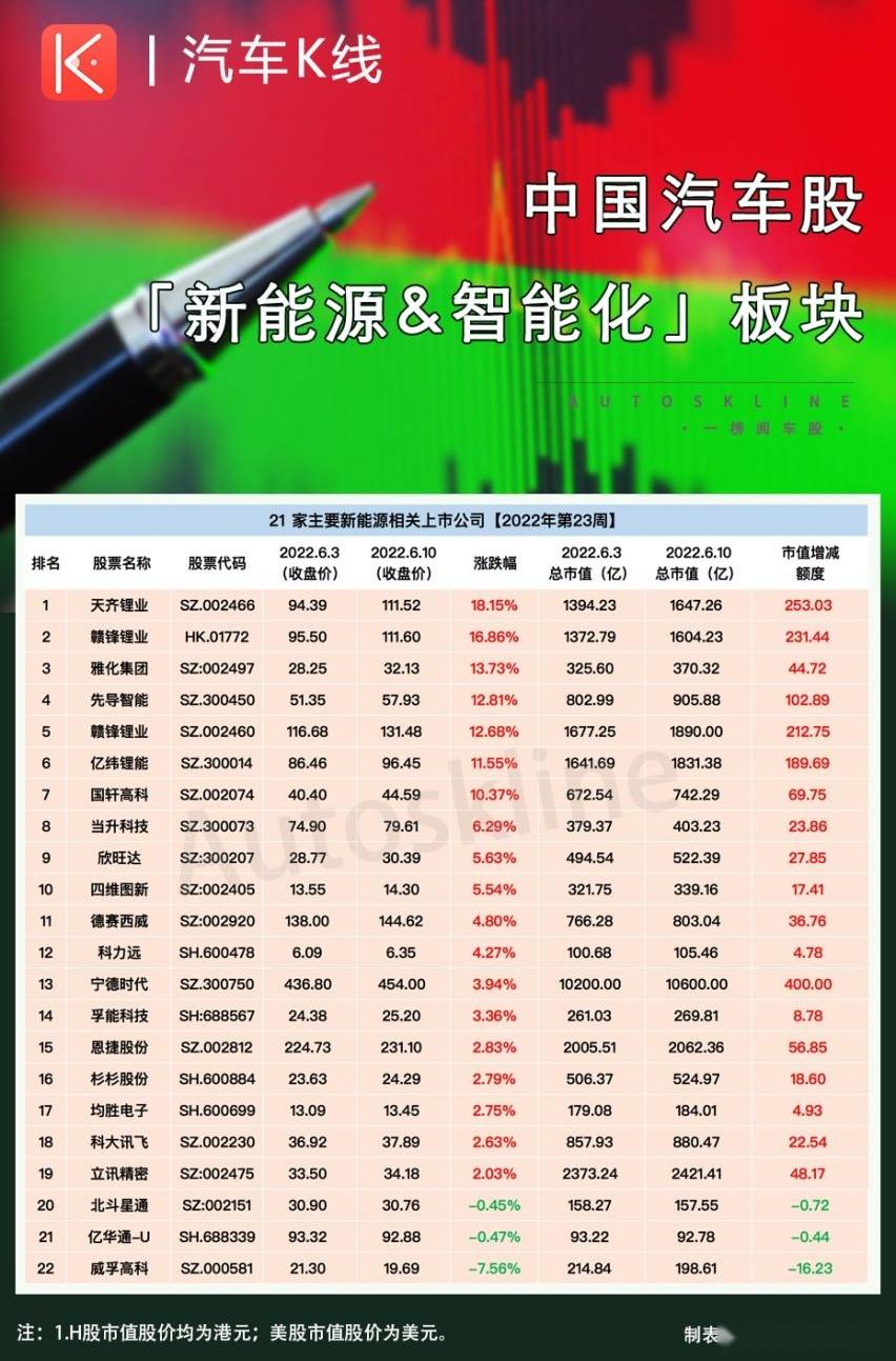 比亚迪,理想汽车,众泰,东风,安凯客车