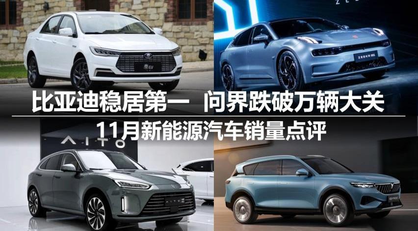 极氪,AITO,比亚迪,埃安,飞凡汽车