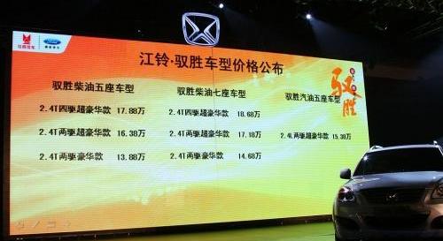 驭胜,江铃,福特,沃尔沃