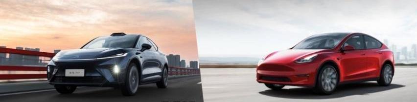 飞凡R7,特斯拉,Model Y,奔驰,大众