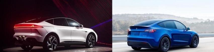 飞凡R7,特斯拉,Model Y,奔驰,大众