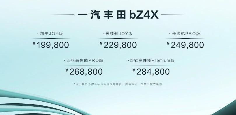 丰田,一汽,比亚迪,汉兰达,一汽丰田bZ3