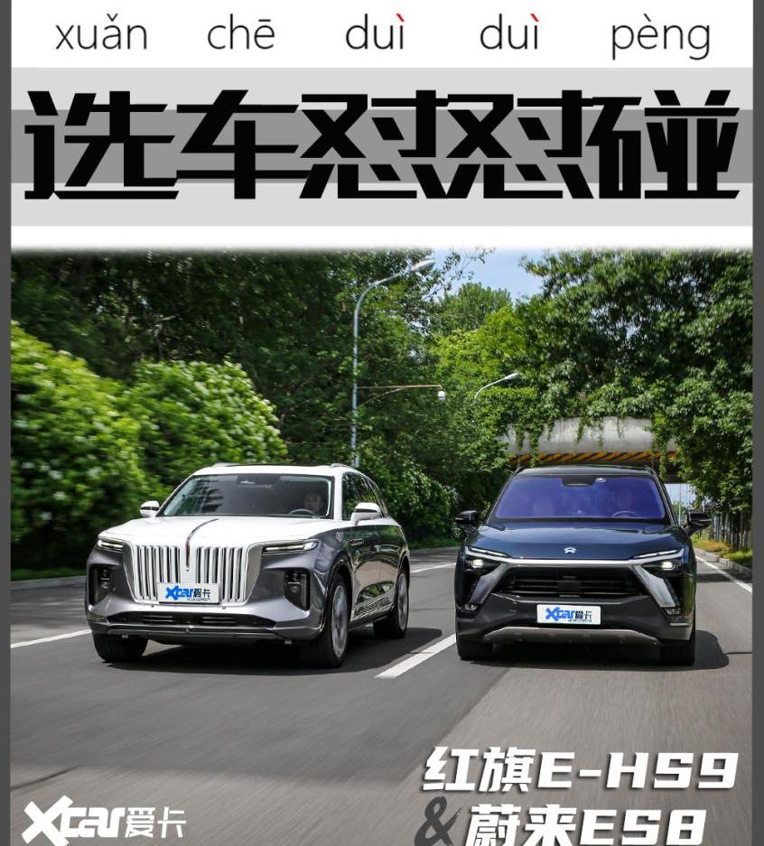 红旗,蔚来,红旗E-HS9,蔚来ES8,宝马