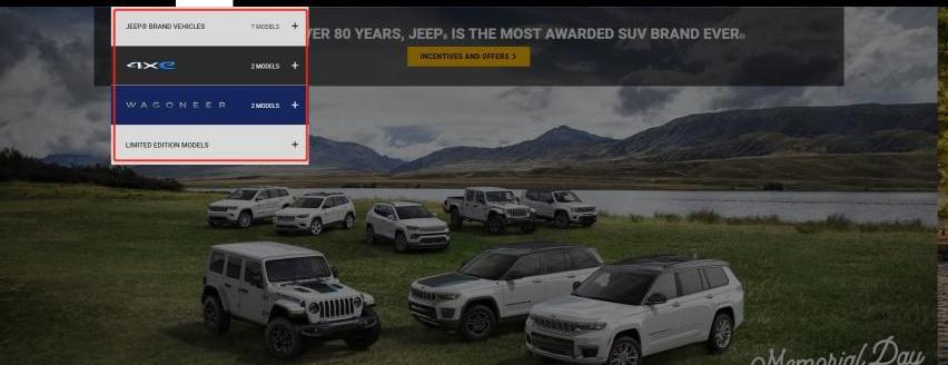 Jeep,马自达,角斗士,路虎,宝马