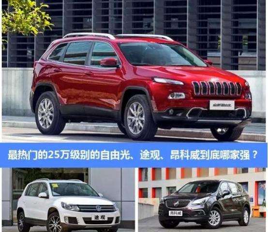Jeep,昂科威,大众,牧马人,优越