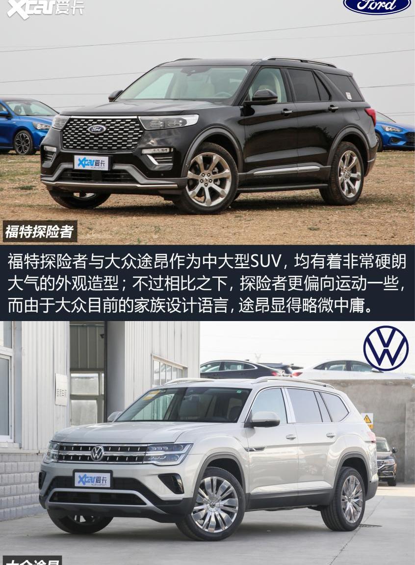 途昂,探险者,大众,福特