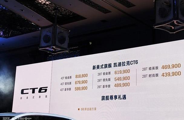 凯迪拉克,凯迪拉克CT6,现代