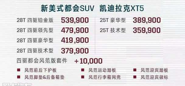 凯迪拉克,凯迪拉克XT5,理念