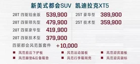 凯迪拉克,凯迪拉克XT5,理念,现代