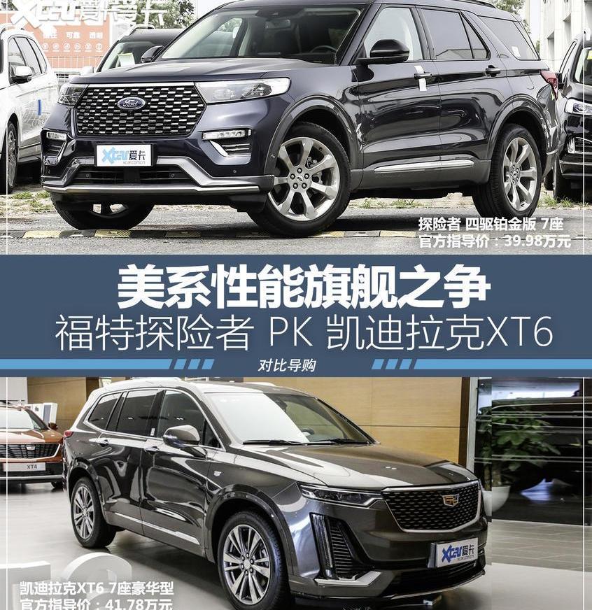 福特,探险者,凯迪拉克,凯迪拉克XT6