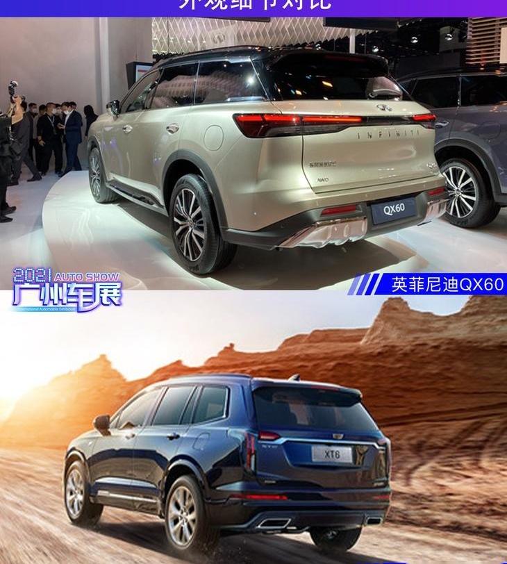 英菲尼迪,英菲尼迪QX60,凯迪拉克,凯迪拉克XT6,现代