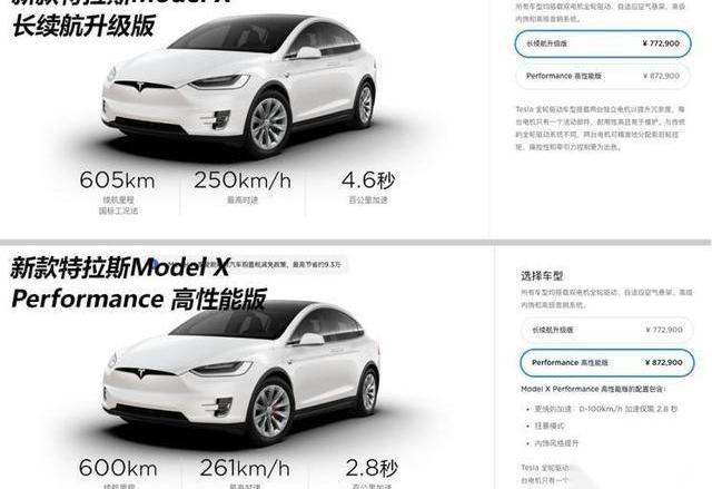 特斯拉,Model X,Model S