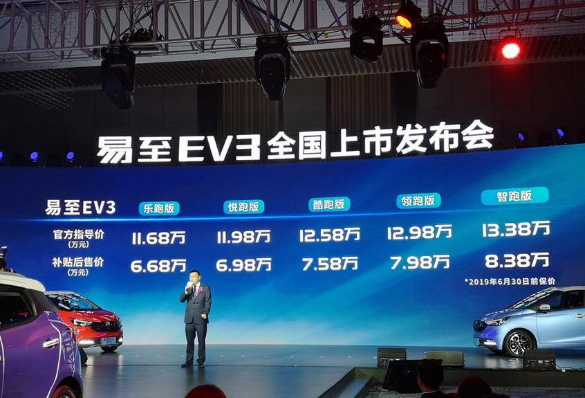 易至EV3,江铃,智跑,远程