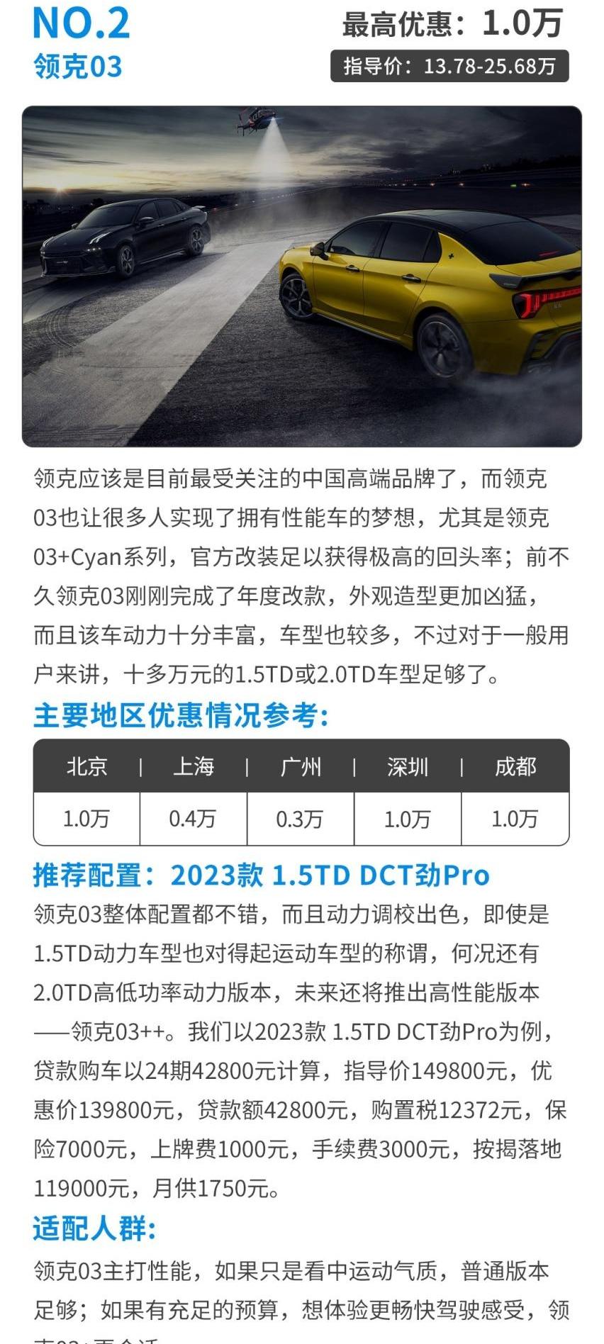 长安,影豹,逸动,领克,领克03