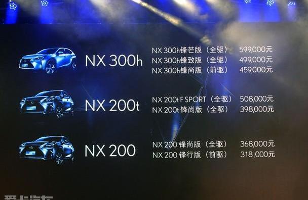 雷克萨斯,雷克萨斯NX