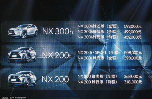 雷克萨斯,雷克萨斯NX