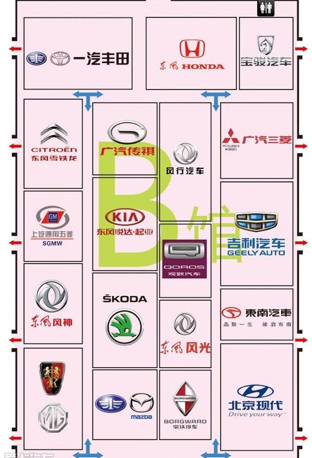 红旗,本田,宝马,比亚迪,标致