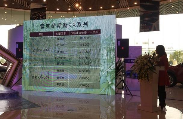 雷克萨斯,雷克萨斯RX,理念,开拓者