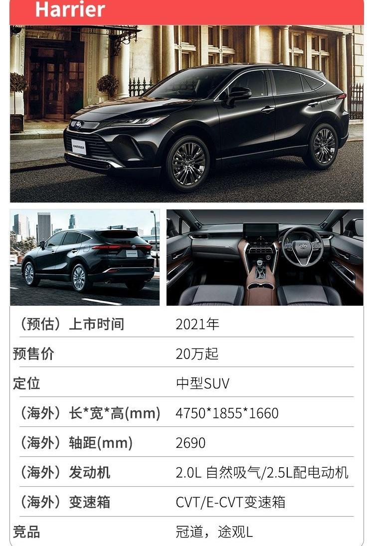 丰田,卡罗拉,一汽,RAV4荣放,汉兰达
