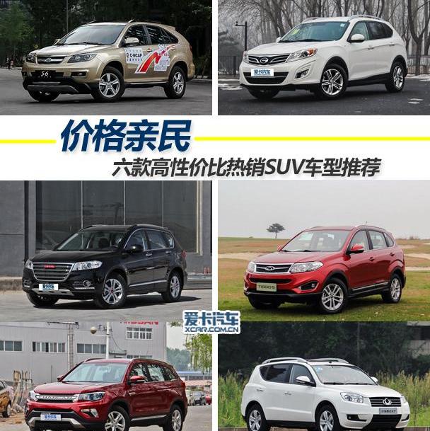 哈弗,哈弗H6,长安,长安CS75,广汽传祺