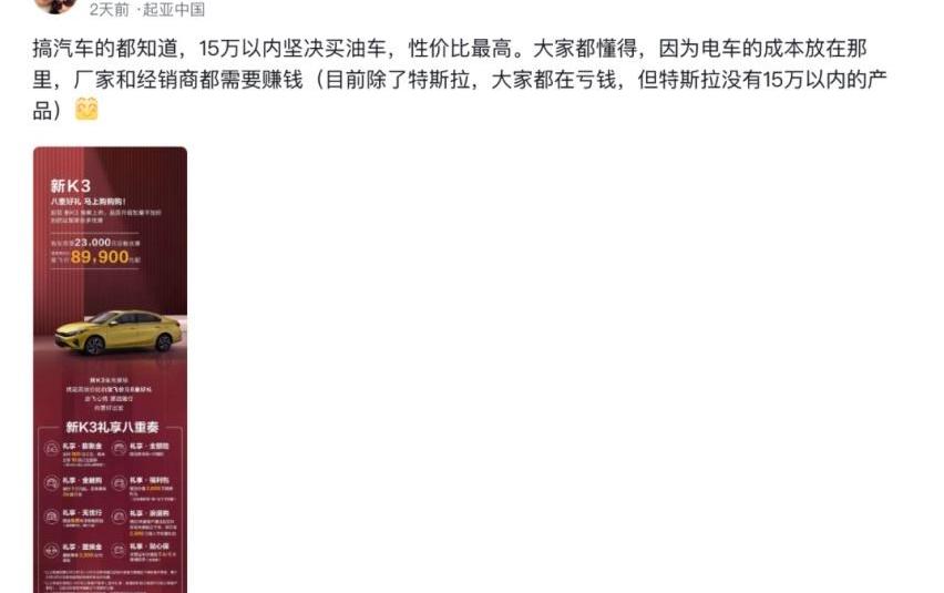 起亚,比亚迪,起亚K3,朗逸,炮