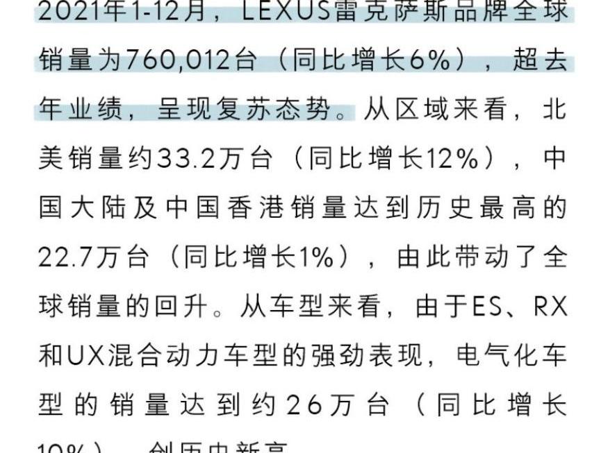 雷克萨斯,雷克萨斯ES,发现