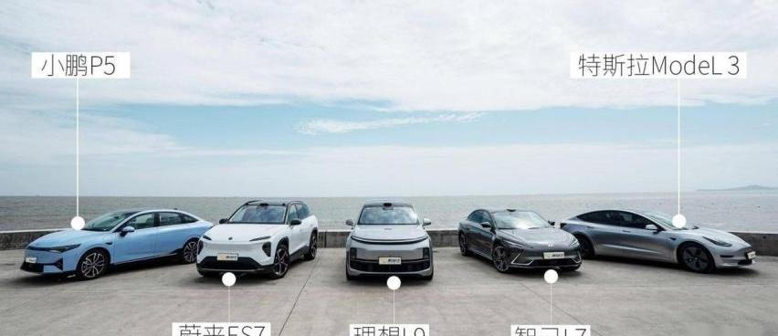 小鹏,小鹏P5,特斯拉,飞凡R7,智己L7