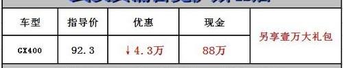 雷克萨斯,汉,雷克萨斯GX